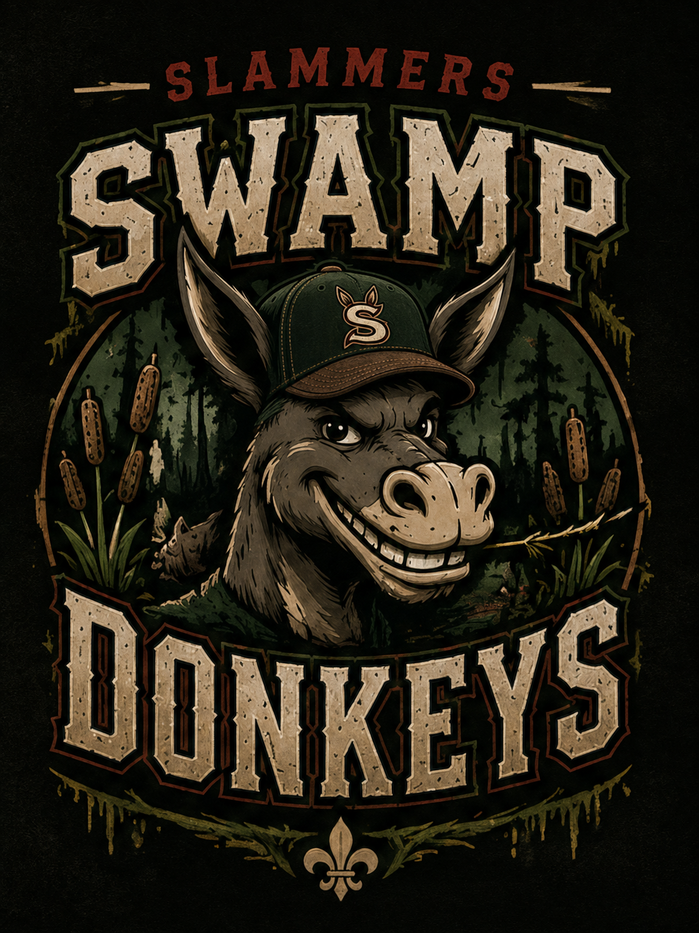 Swamp Donkeys crest logo
